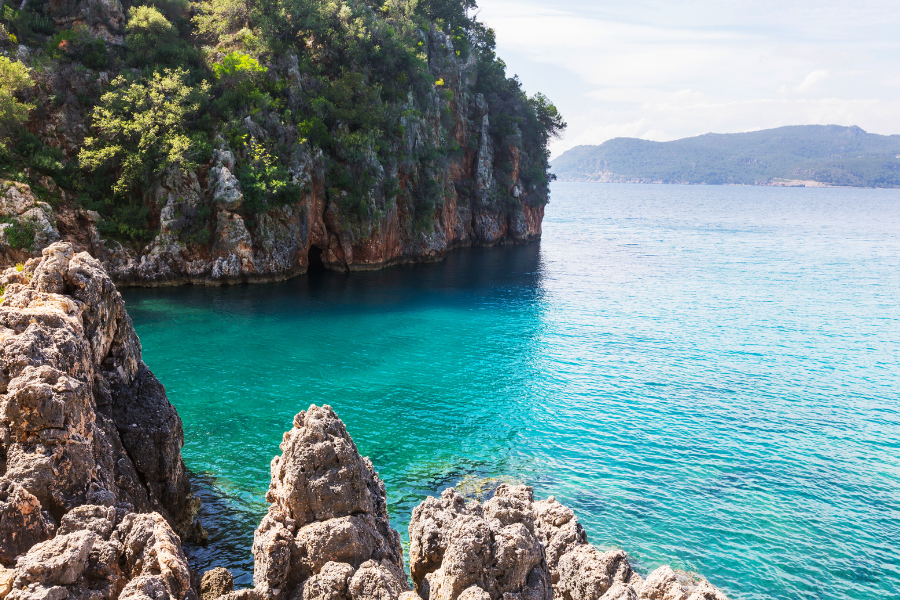 Turkish Coast on a Yacht
