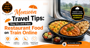 Monsoon Travel Tips: Stay Dry and Enjoy Restaurant Food on Train Online