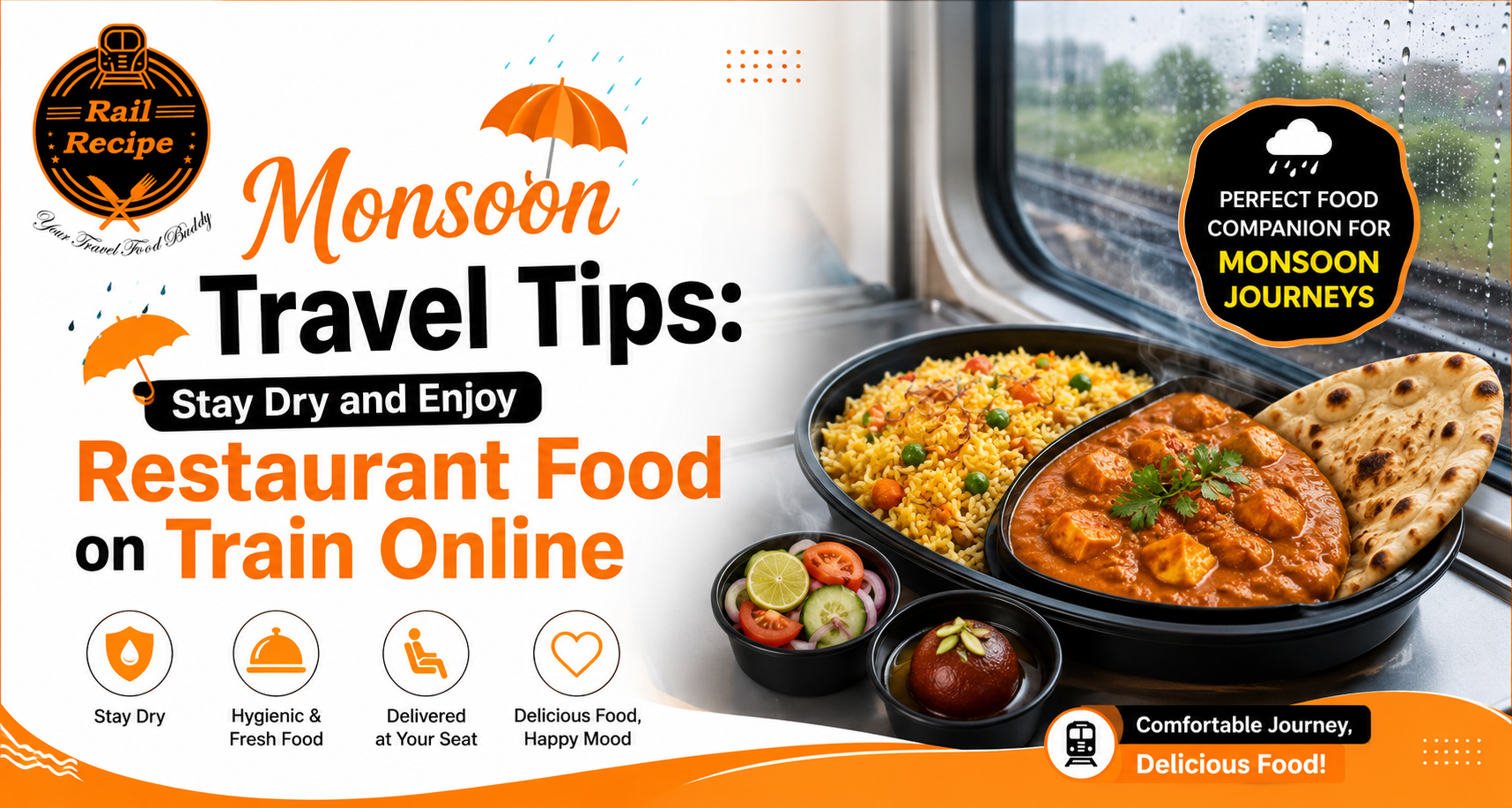 Restaurant Food on Train Online